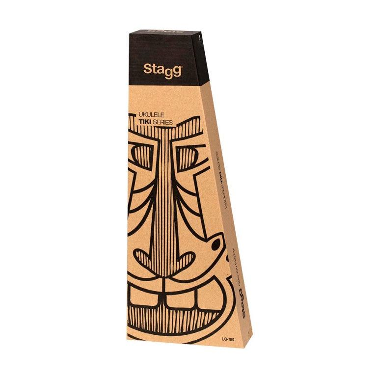Stagg US-TIKI AH Sopran ukulele m/sapele dæk incl. gigbag