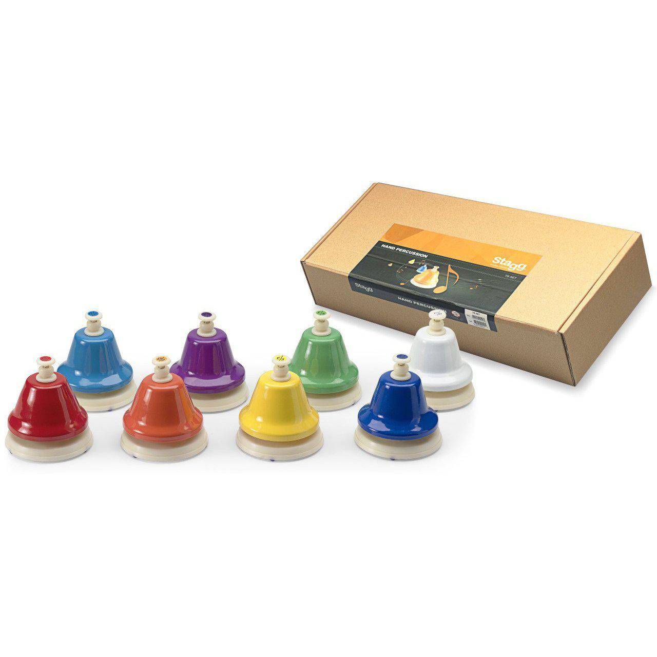 Stagg Table Tick Bells Set - 8 st. 1 oktav