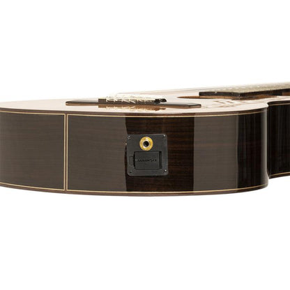 Angel Lopez Mazuelo klassisk gitarr med solid cedar däck och Fishman Pick-Up