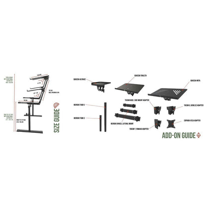 BlackPantherSystem - Keyboardstativ - Para PLUS model