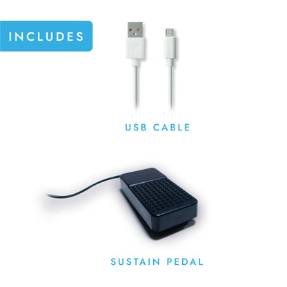 Blackstar Carry on Folding Piano FP49 - White