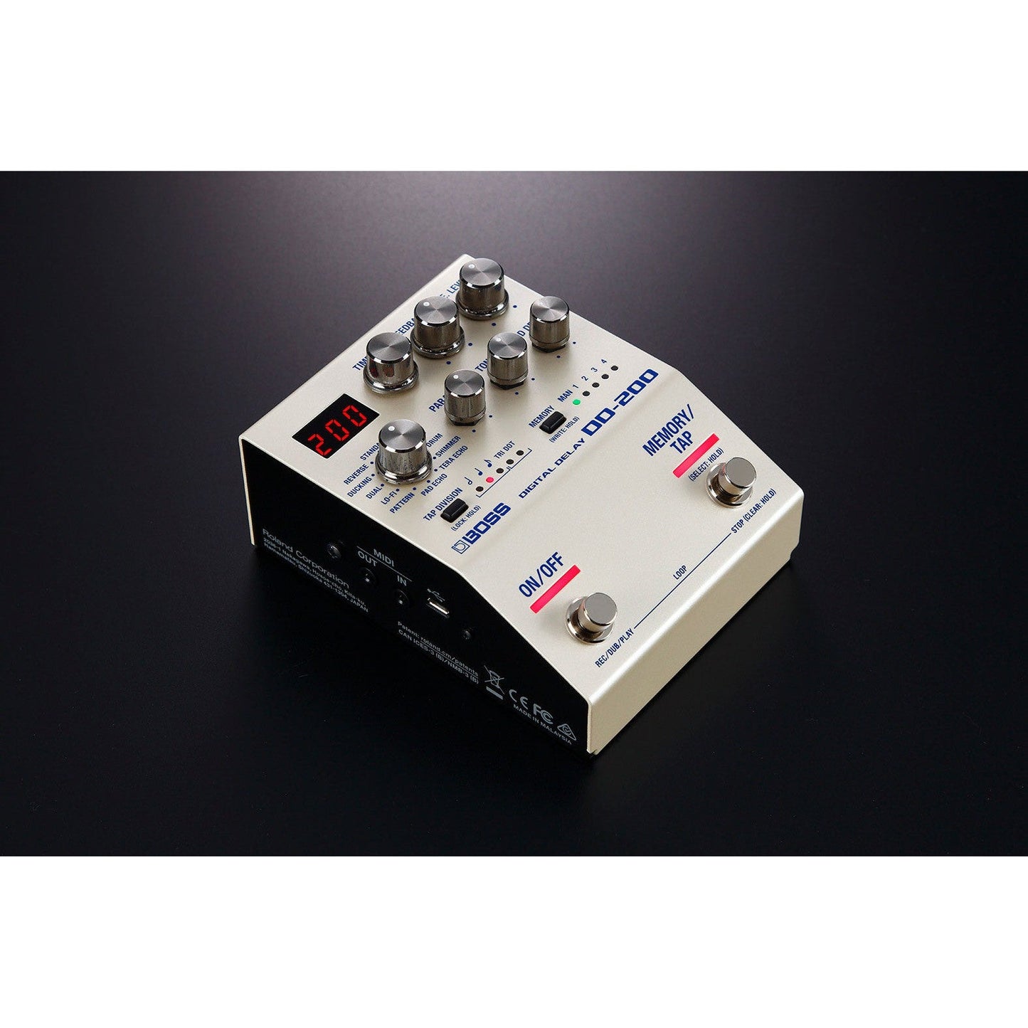 Boss DD-200 Digital Delay Pedal