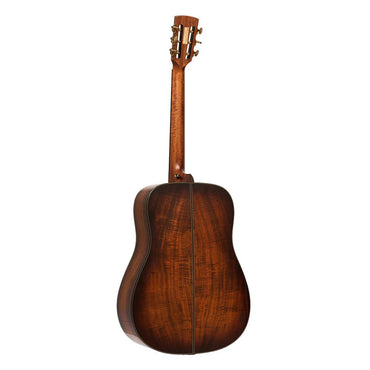 CRAFTER MIND ALK DL DE Dreadnought akustisk-elektrisk guitar med massiv flammeret akacie-top