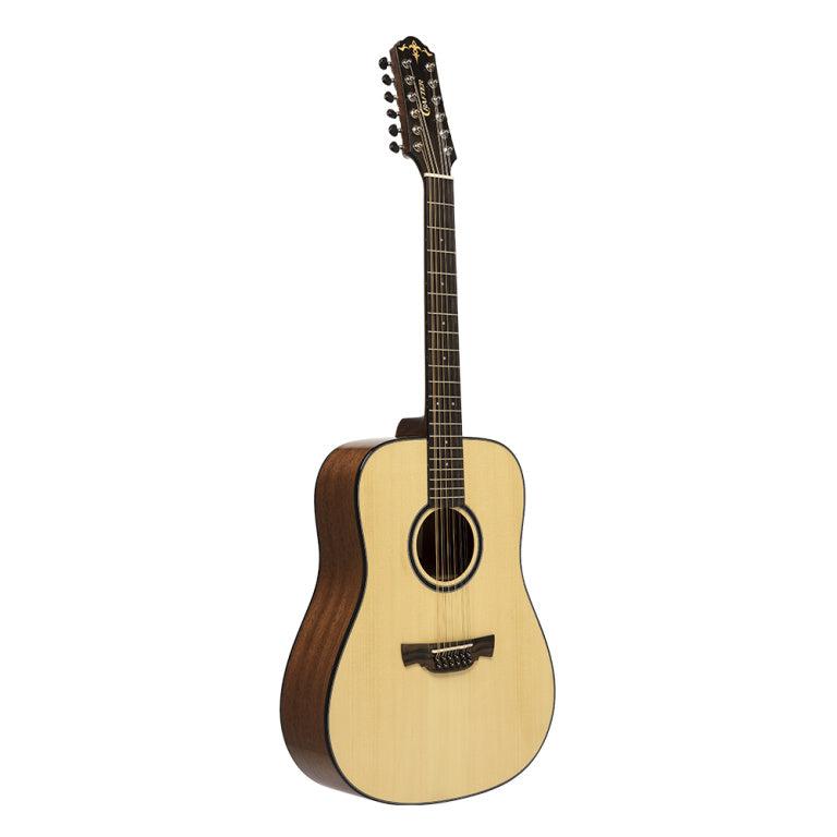 Crafter ABLE D600 N 12 Dreadnought guitar 12 str. m/massiv gran dæk