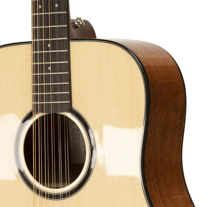 Crafter ABLE D600 N 12 Dreadnought guitar 12 str. m/massiv gran dæk