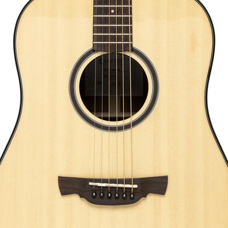 Crafter ABLE D600 N LH Dreadnought gitarr vänsterhänt