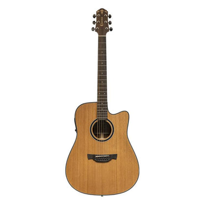 Crafter ABLE D630CE N Dreadnought guitar m/massiv ceder dæk og L.R. Baggs Element Pick-Up