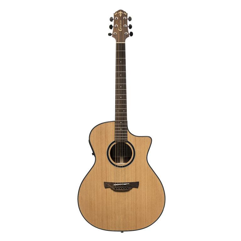 Crafter ABLE G630CE Grand auditorium guitar m/massiv ceder dæk og  L.R. Baggs Element Pick-Up