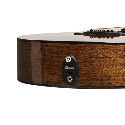 Crafter ABLE T635CE N Orchestra E/A guitar med massiv mahogni dæk