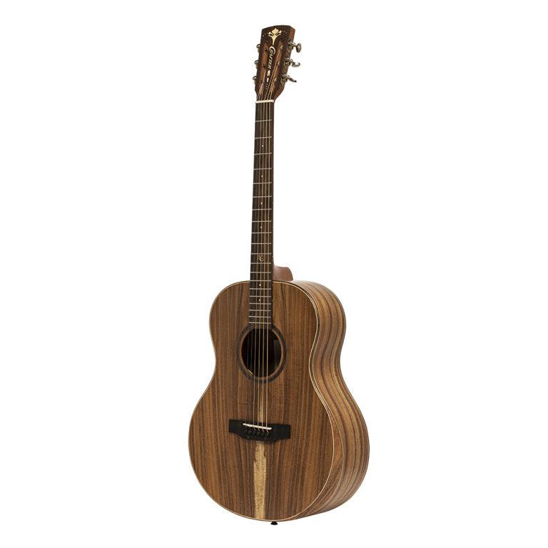 Crafter BIG MINO ALK LH E/A guitar med solid koa top, left handed