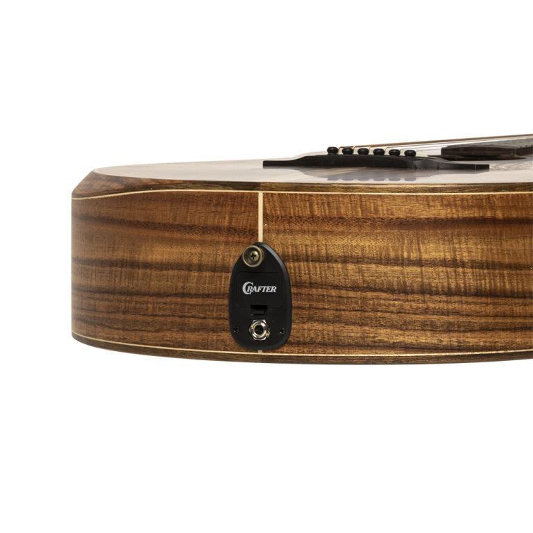 Crafter BIG MINO ALK akustisk-elektrisk guitar med massiv koa-top