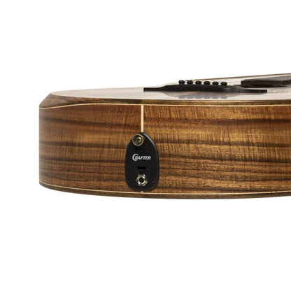 Crafter BIG MINO ALK akustisk-elektrisk guitar med massiv koa-top