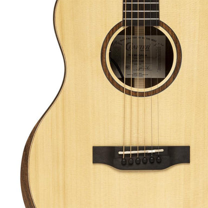 Crafter BIG MINO KOA Akustisk-elektrisk Guitar med Massivt Grantræsdæk