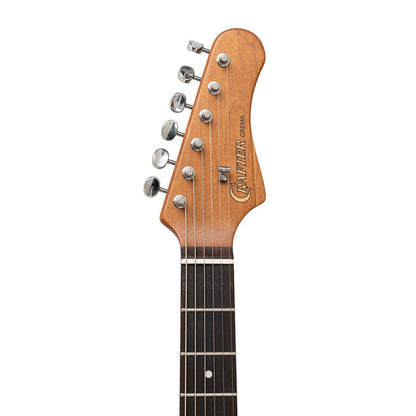 Crafter CREMA SVVSR TS Crema Series – Solid Body S Electric Guitar (Tobacco Sunburst Finish)