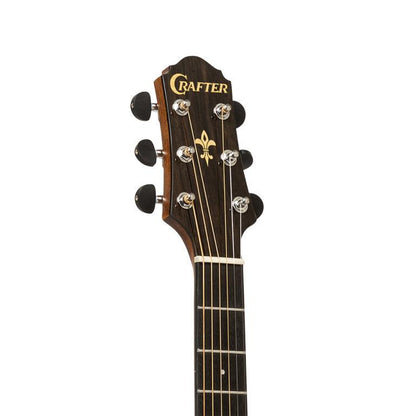 Crafter HT250-CE-N Orchestra elektrisk-akustisk guitar med lamineret gran dæk