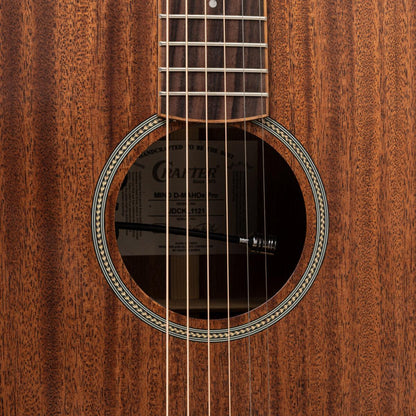 Crafter MIND D-MAHO NAT Dreadnought E/A guitar med massiv mahogni dæk