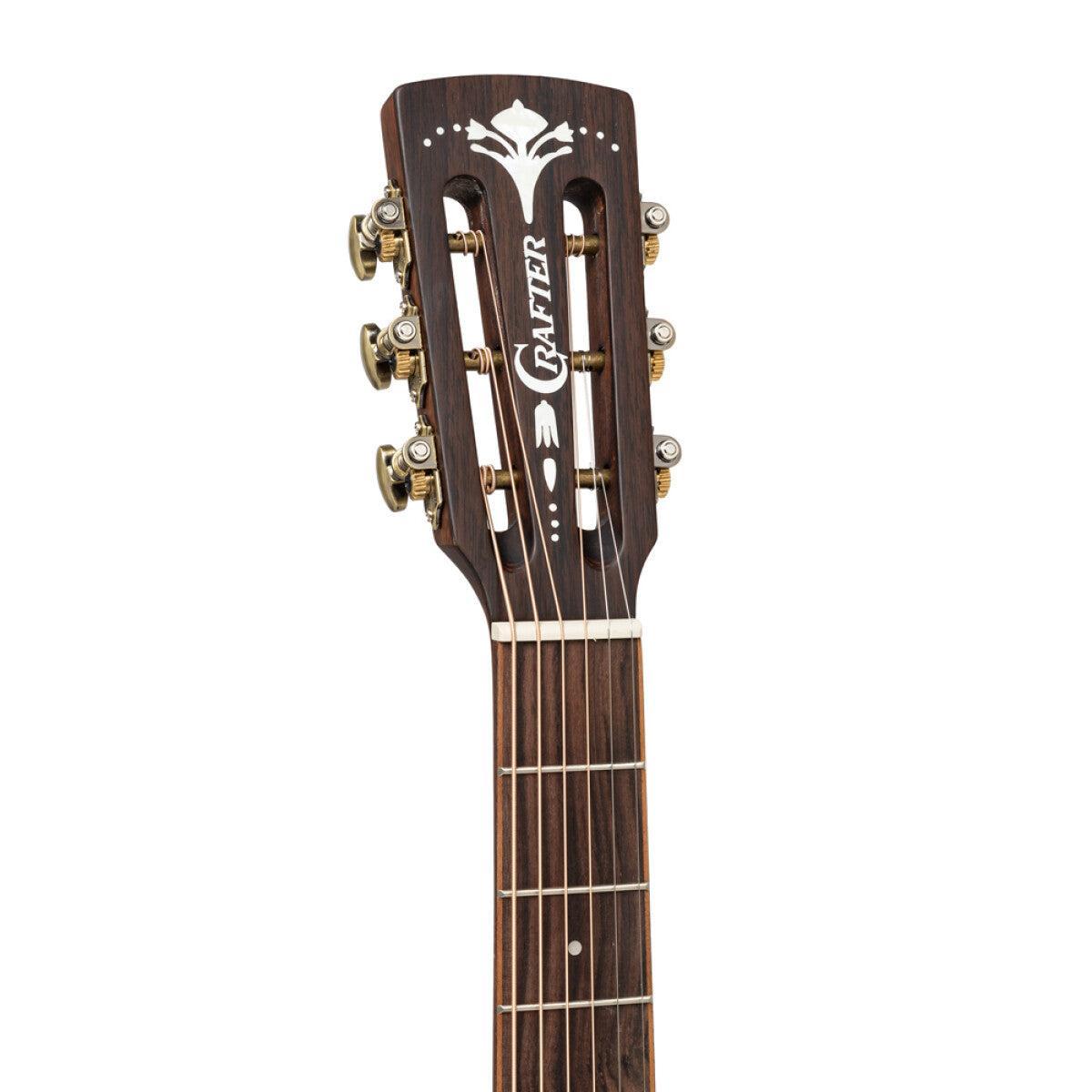 Crafter MIND D-MAHO NAT Dreadnought E/A guitar med massiv mahogni dæk