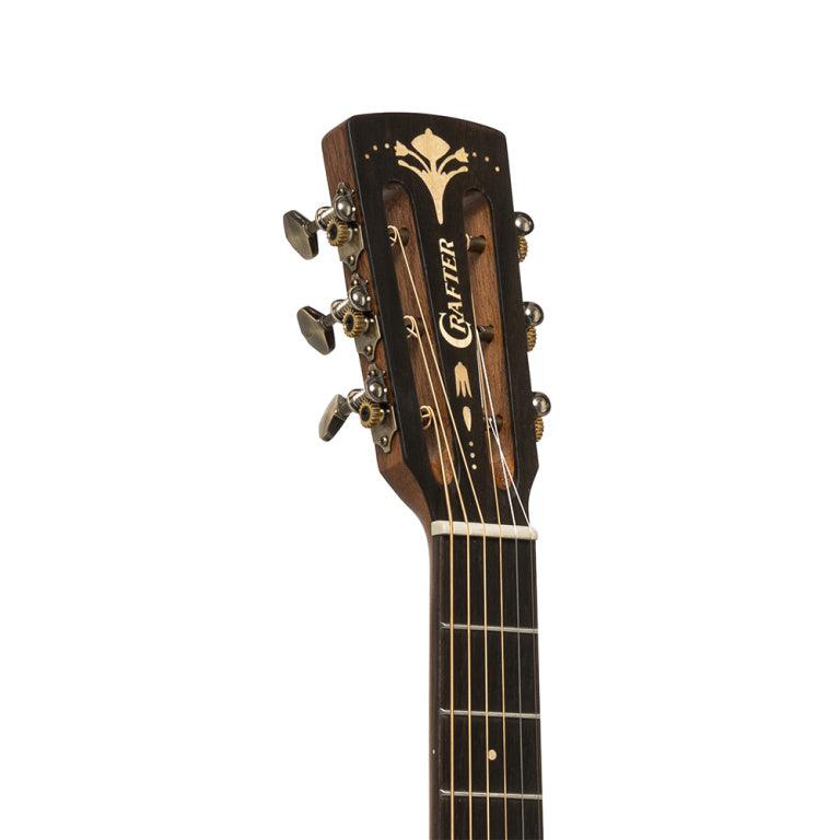 Crafter MINO KOA Akustisk-elektrisk Guitar med Massivt Grantræsdæk