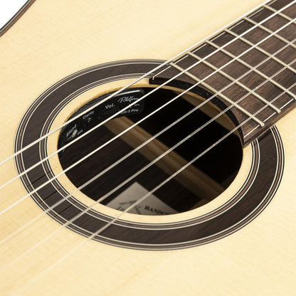 Crafter SNT 20CE PRO Klassisk Elektrisk Guitar med Massivt Grantræsdæk