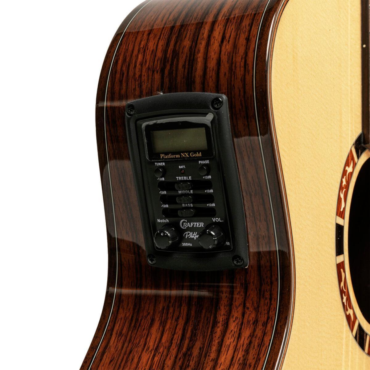 Crafter STG G20CE EDIT Grand auditorium E/A guitar med massiv gran dæk