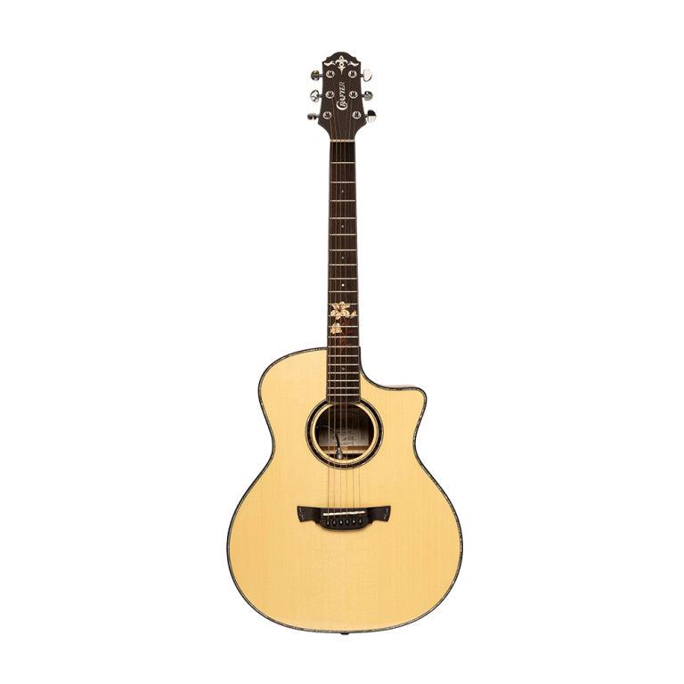 Crafter WF G-MAHO CE Grand auditorium E/A guitar med massiv gran dæk - 50 års jubilæums model
