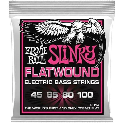 Ernie Ball 2814 Flatwound Cobalt Super Slinky