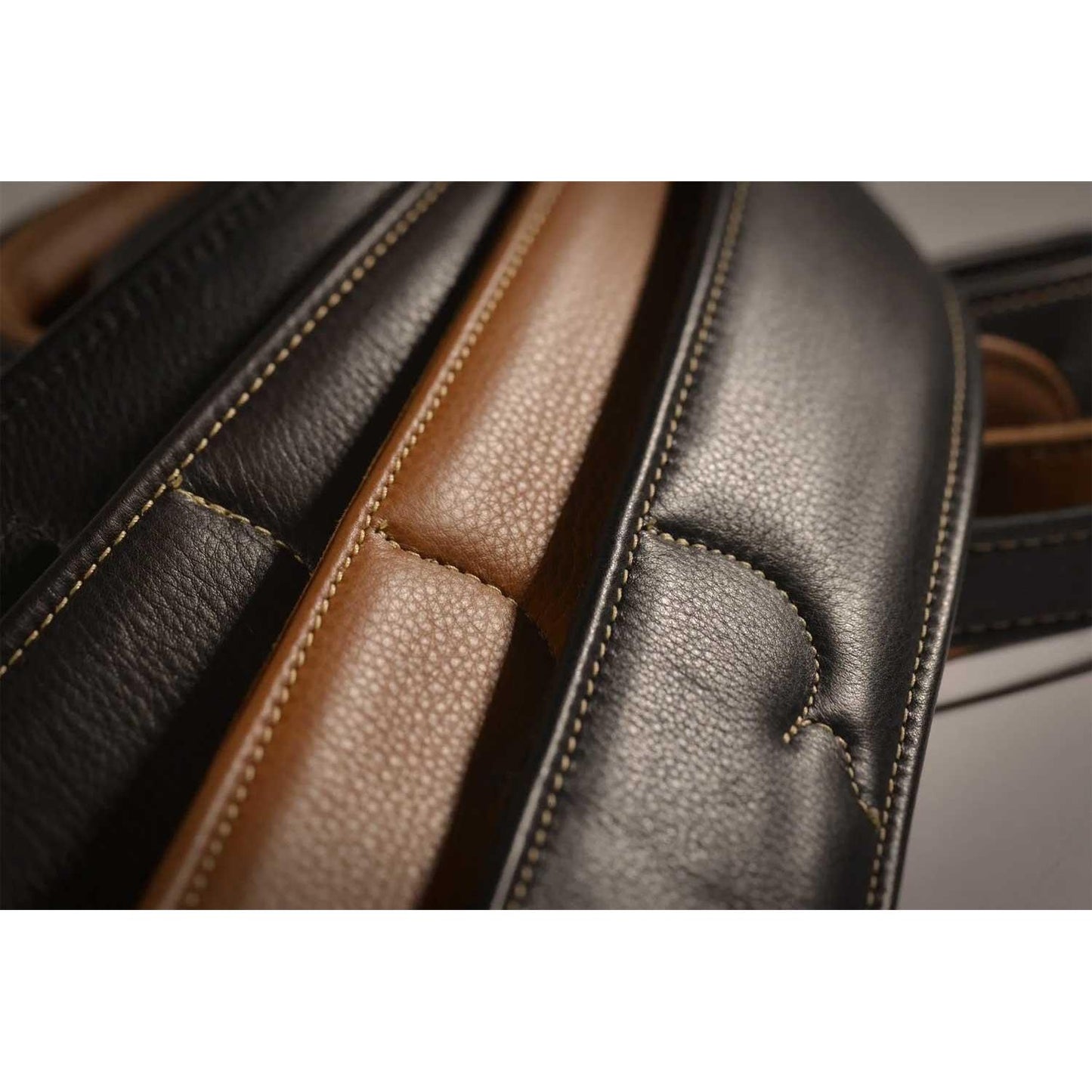 Franklin Polstret Guitarrem - Karamel farvet - 10C-CA-N