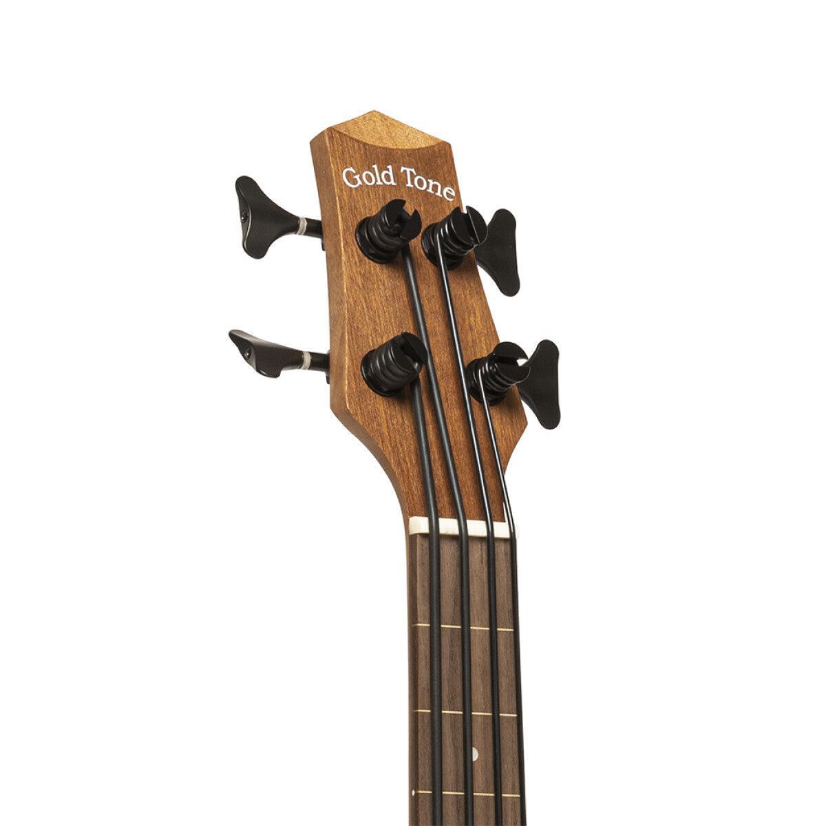 Gold Tone M-BASS 23" Akustisk-Elektrisk Mikrobas med Mahogni-Top og Taske Inkluderet
