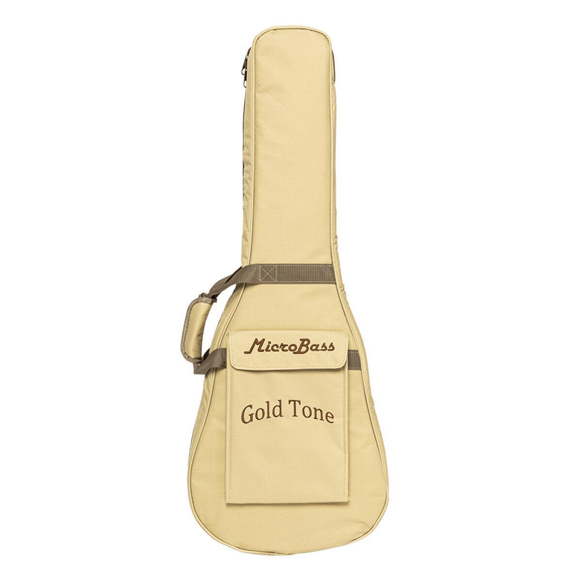 Gold Tone M-BASS25/L 25" akustisk-elektrisk micro bass i mahogni, venstrehåndet model