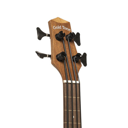 Gold Tone M-BASS/FL 23" Fretless Akustisk-Elektrisk Mikrobas med Mahogni-Top og Taske