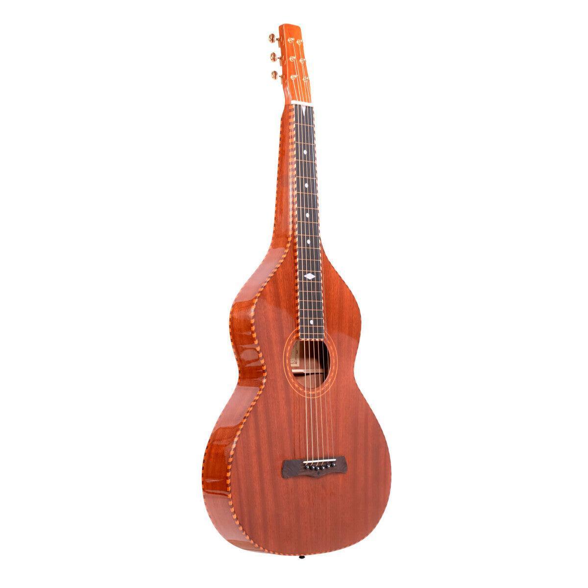 Gold Tone SM+ Weissenborn guitar med massiv mahogni-dæk og hardcase