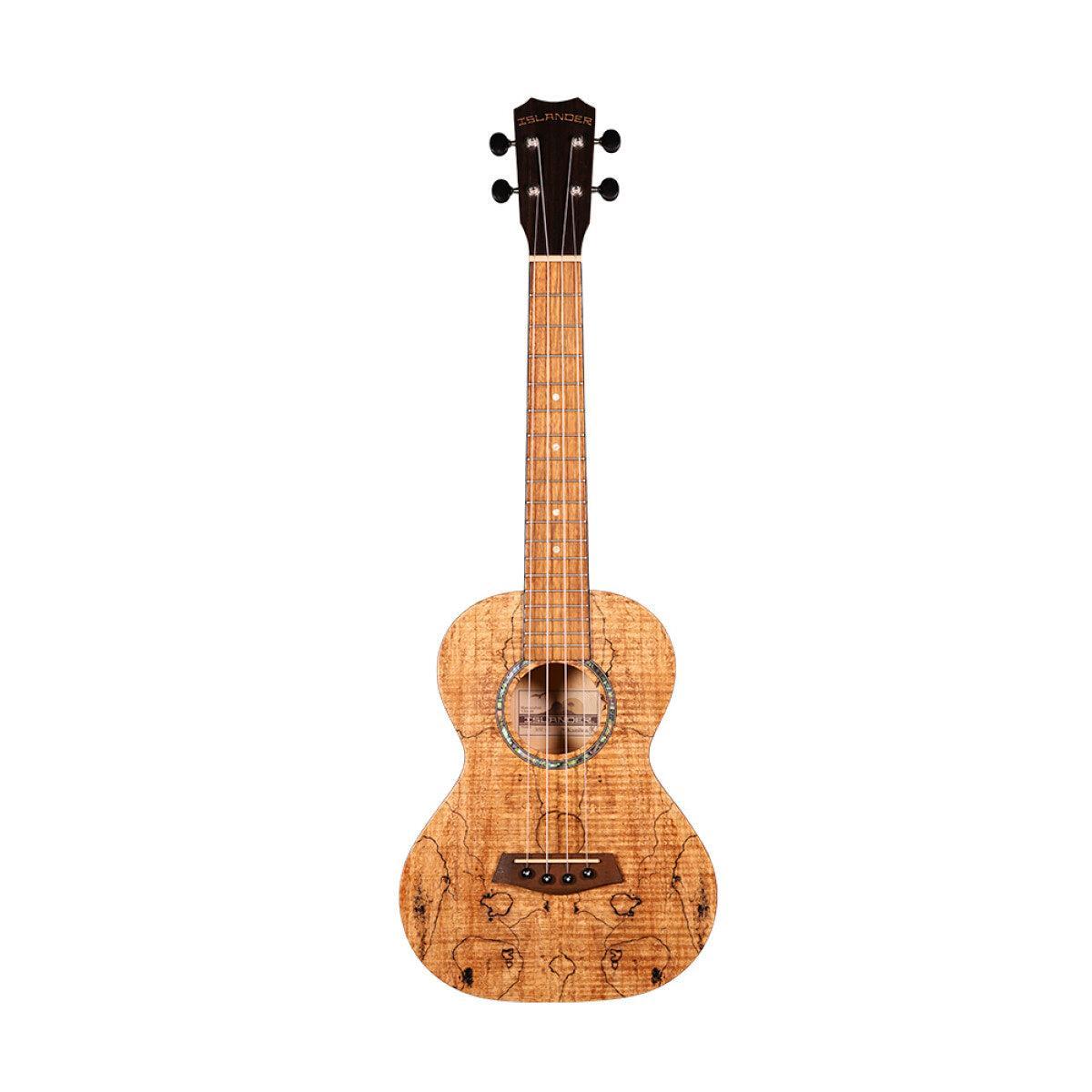 Islander MAT-4 Traditional tenor ukulele with spalted maple top