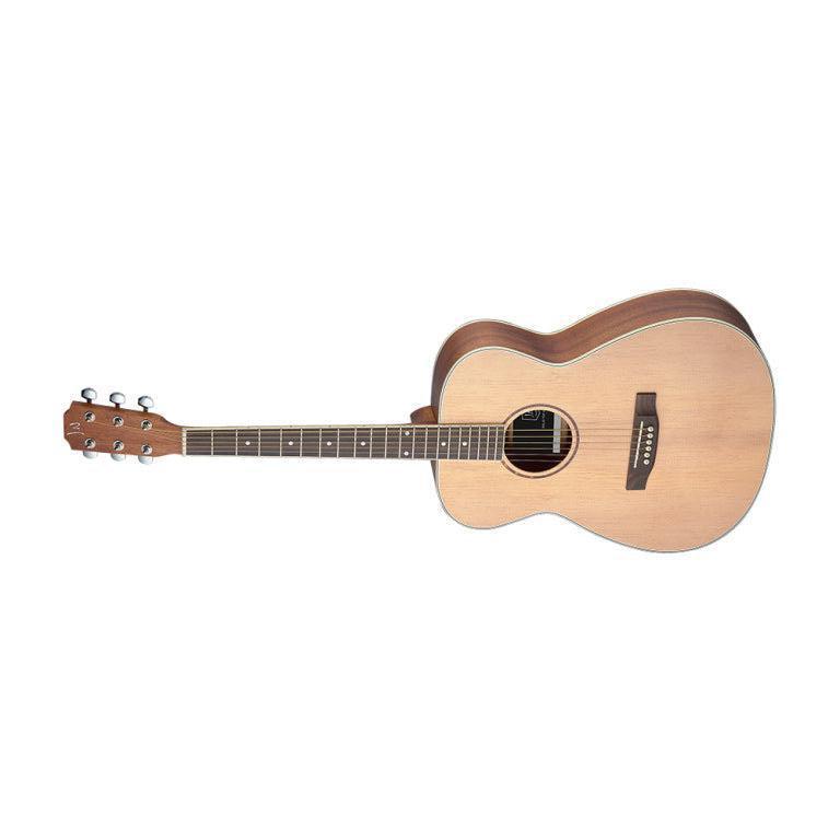 J.N Guitars ASY-A LH Auditorium guitar m/massiv gran dæk, venstre hånds model