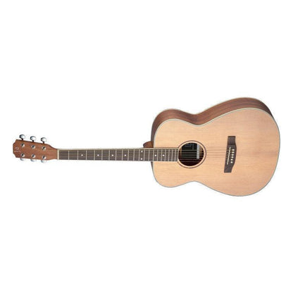 J.N Guitars ASY-A LH Auditorium guitar m/massiv gran dæk, venstre hånds model