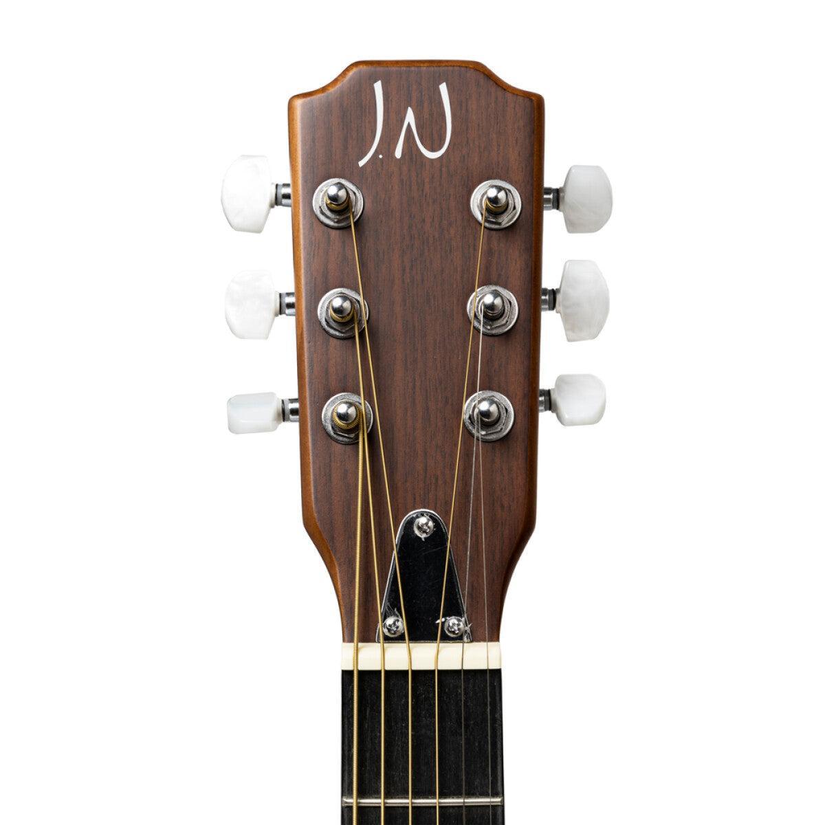 J.N Guitars EW3000CBK  western el-guitar m/massiv krop, sort