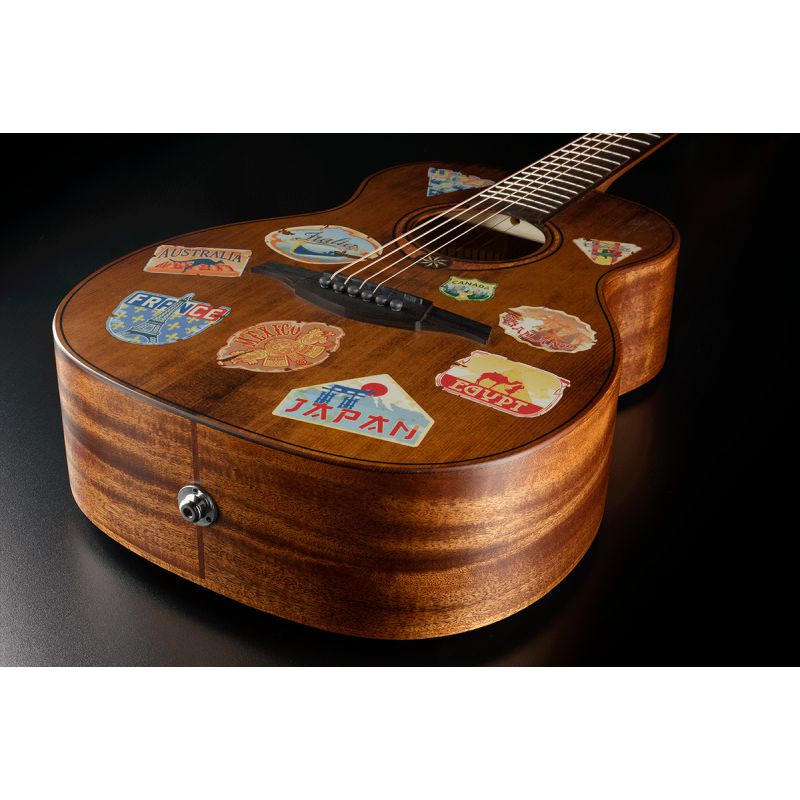 Lag Guitars ESCAPADE-GTE Globe Trotter Edition