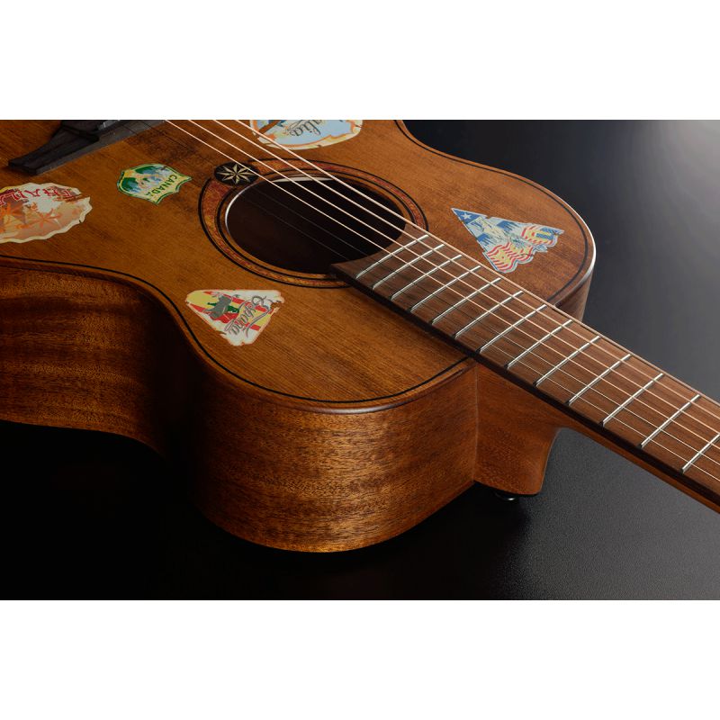 Lag Guitars ESCAPADE-GTE Globe Trotter Edition