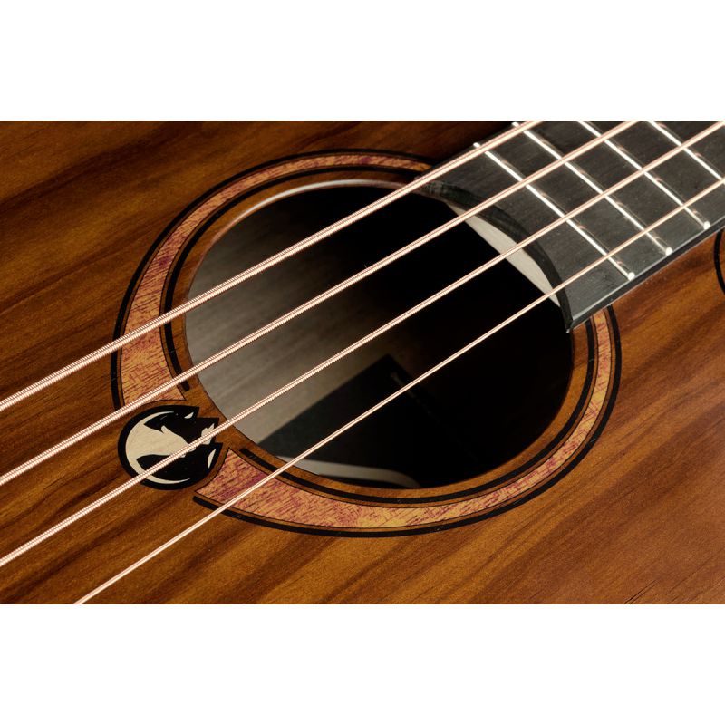 Lag Guitars SAUVAGE-BCE Sauvage Acoustic-Electric Bass Jumbo Cutaway