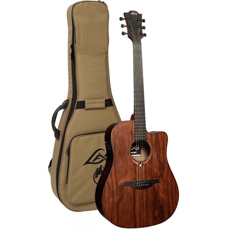 Lag Guitars SAUVAGE-DCE Dreadnought Cutaway Acoustic-Electric
