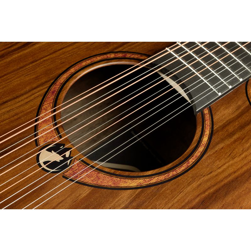 Lag Guitars SAUVAGE-J12CE Sauvage Jumbo 12 Strings Cutaway Acoustic-Electric
