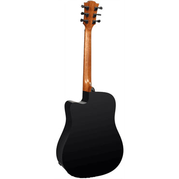 Lag Guitars T118DCE-BLK Dreadnought cutaway electro black