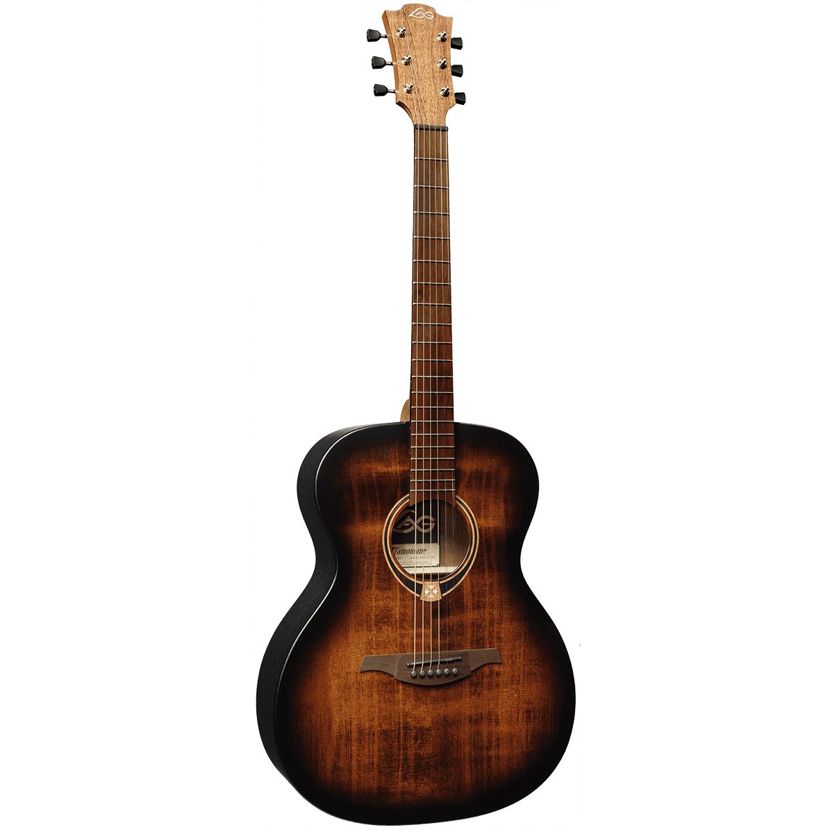 Lag Guitars T70A B&B Auditorium Black & Brown