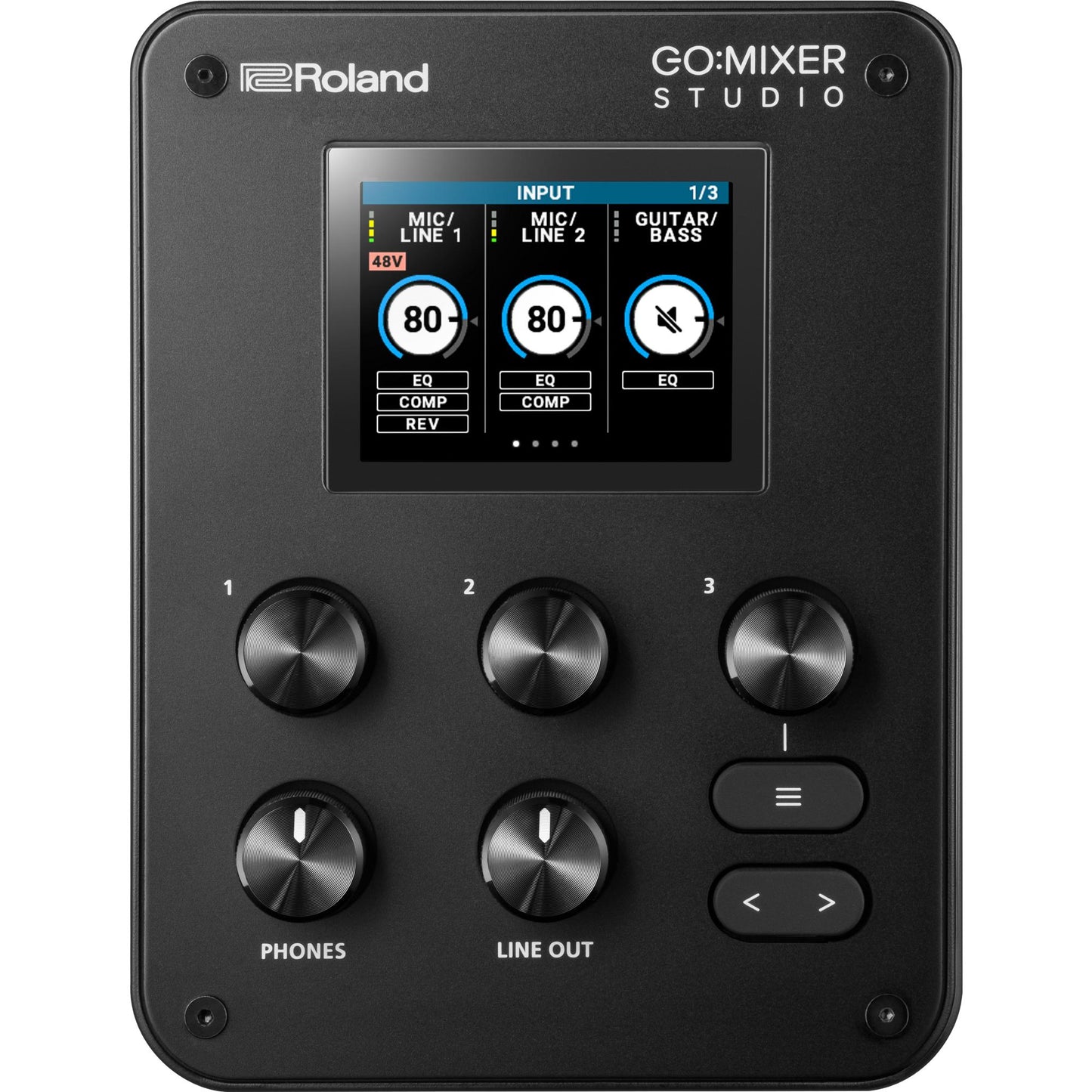 Roland GO:MIXER STUDIO Audio Mixer/Interface