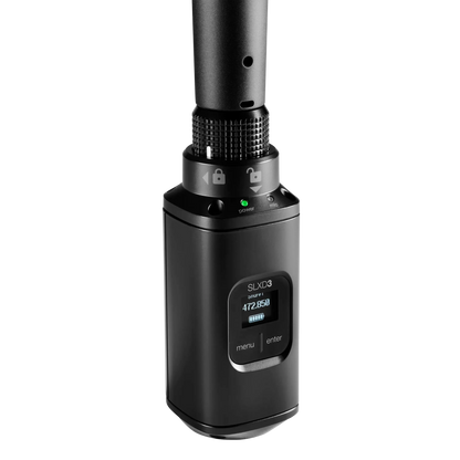 Shure SLXD3 – Plug-On Digital Trådløs Sender (XLR)