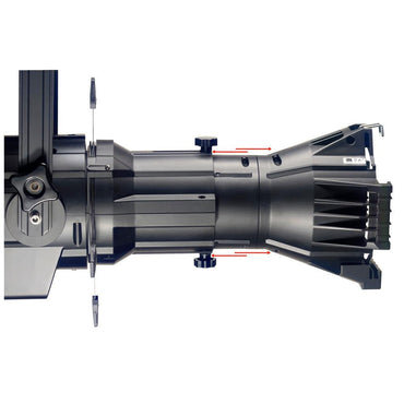 Stagg 180-Watt Profile Stage Light, Black Plastic Case (Fixed Lens Spot 180 Rgbw)