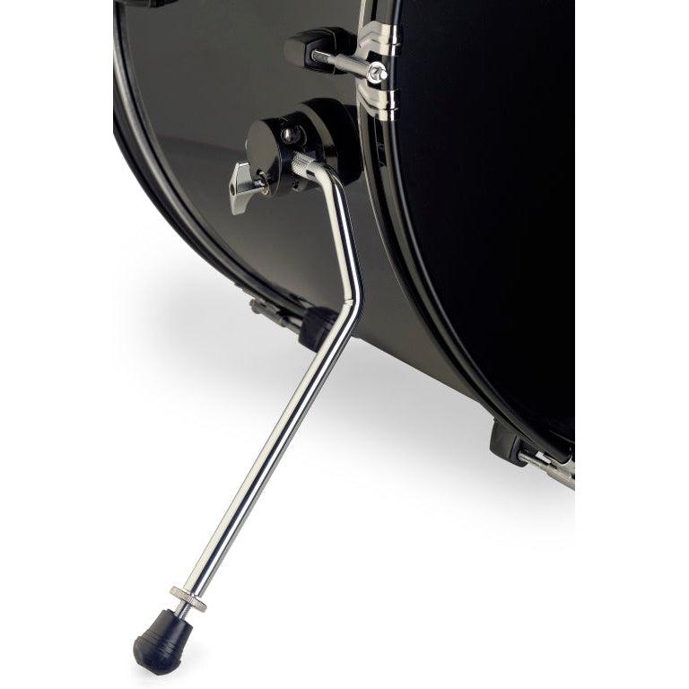 Stagg 5-piece, 22" trommesæt komplet med hardware og bækkener, sort