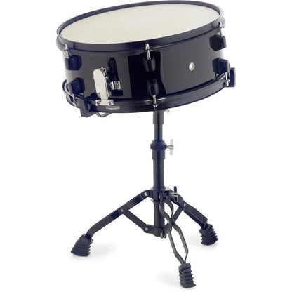 Stagg 5-piece, 22" trommesæt komplet med hardware og bækkener, sort