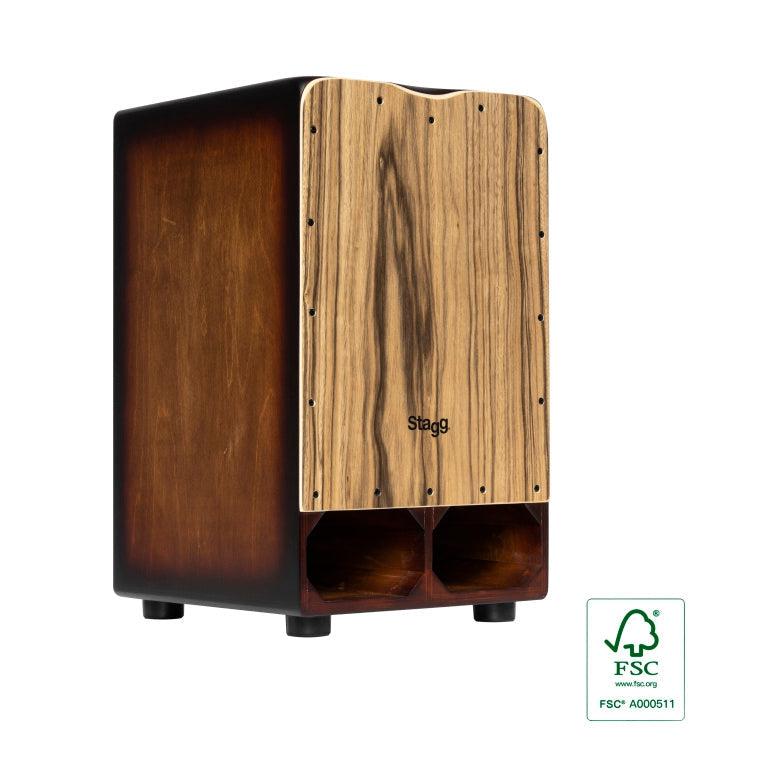 Stagg Cannon Cajon med ekstra bas bund