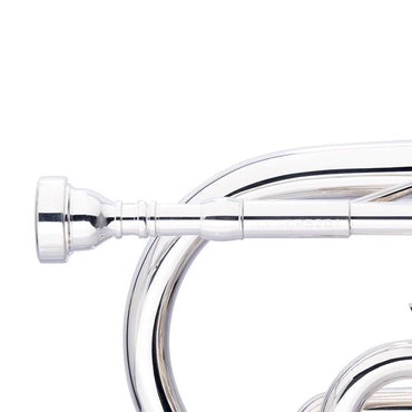 Stagg LV-CR5201 Bb Cornet - forsølvet - monel ventiler