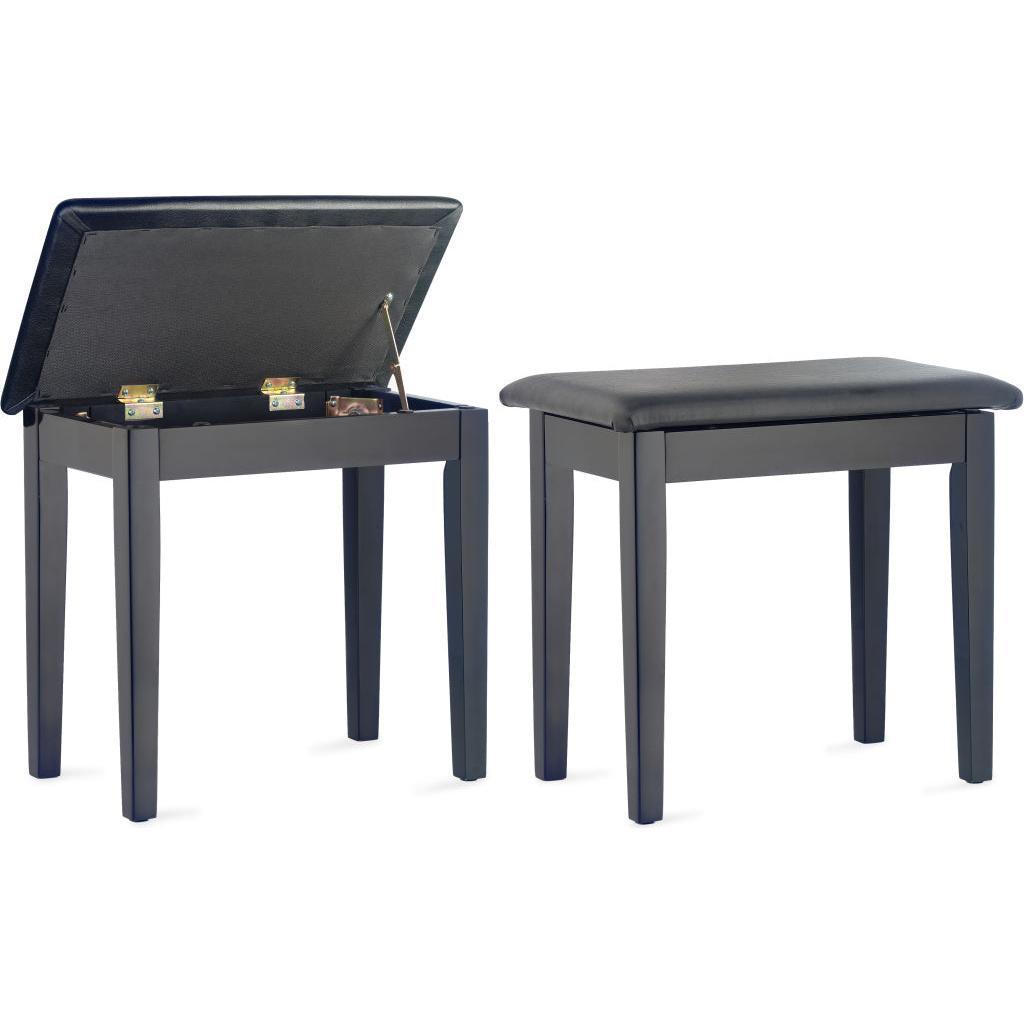 Stagg PBF23 Pianobänk m/tidning och svart vinylsits